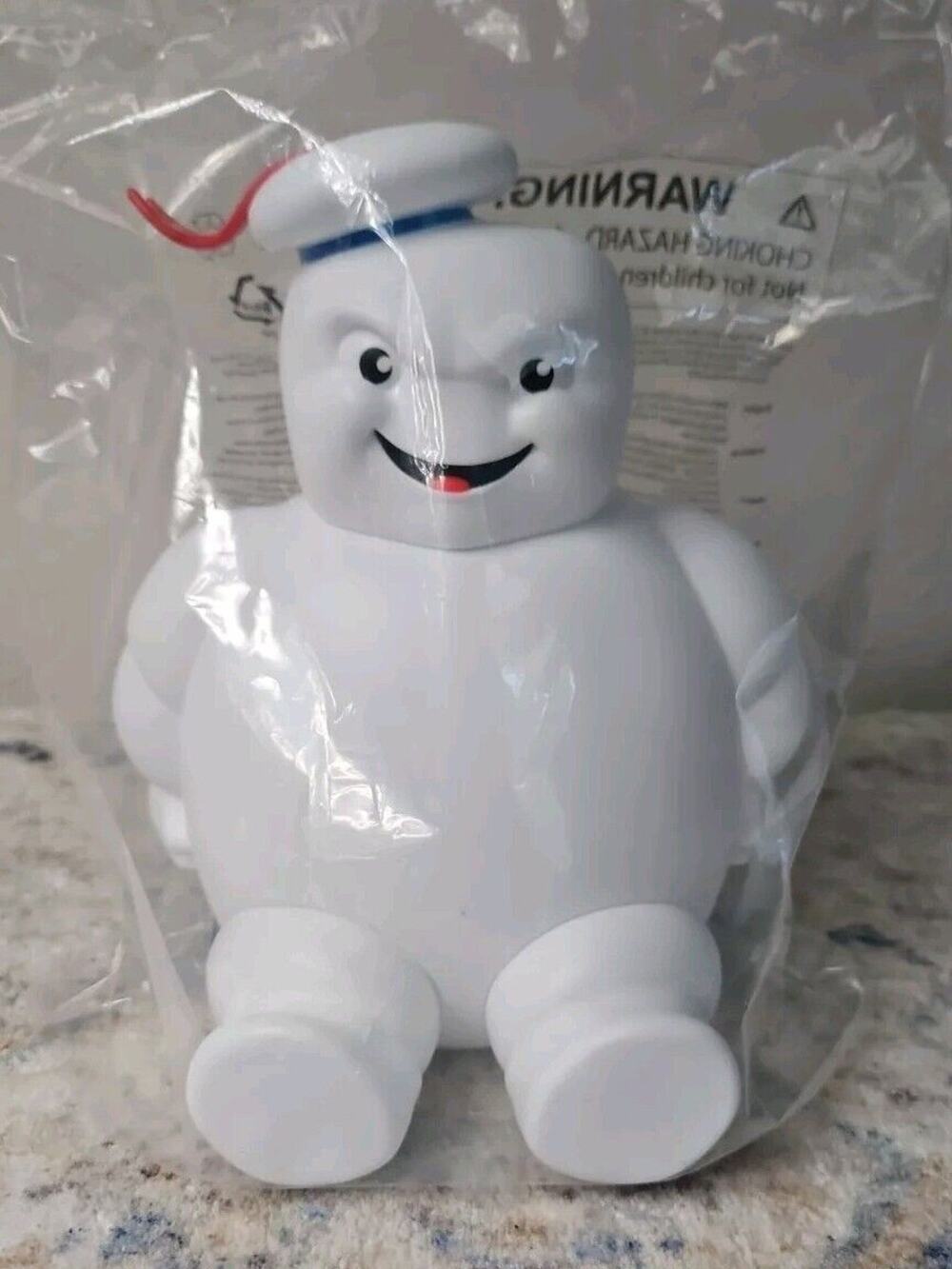 AMC Movies Ghostbusters Frozen Empire Stay Puft Marshmallow Man Sipper Cup